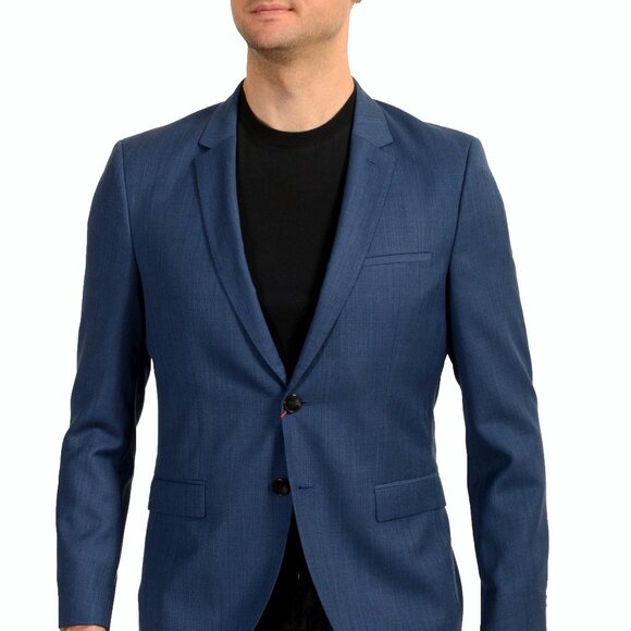 Hugo Boss Men's " Arti193" Extra Slim Soft Constructed Wool Blazer US 40S IT 50S - Picture 1 of 6